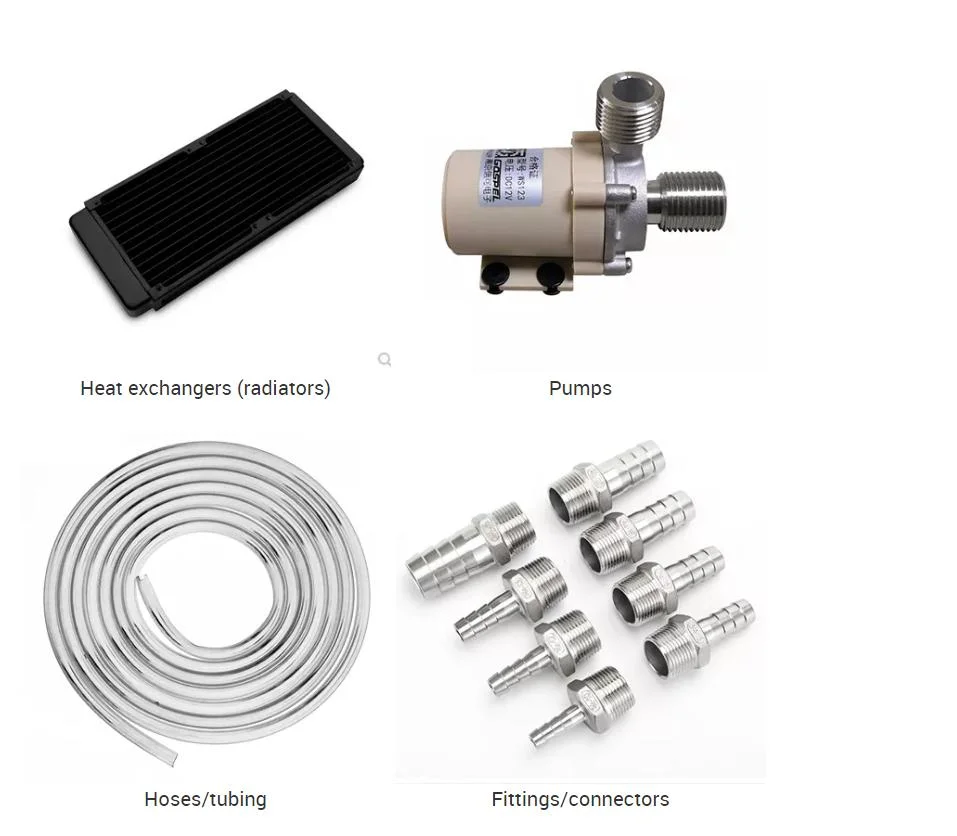 High Power Water Cold Plate Fsw Vacuum Brazing Liquid Cooling Plate