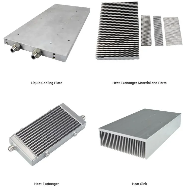 1kw IGBT Copper Tube Water Liquid Cooling Cold Block Plate