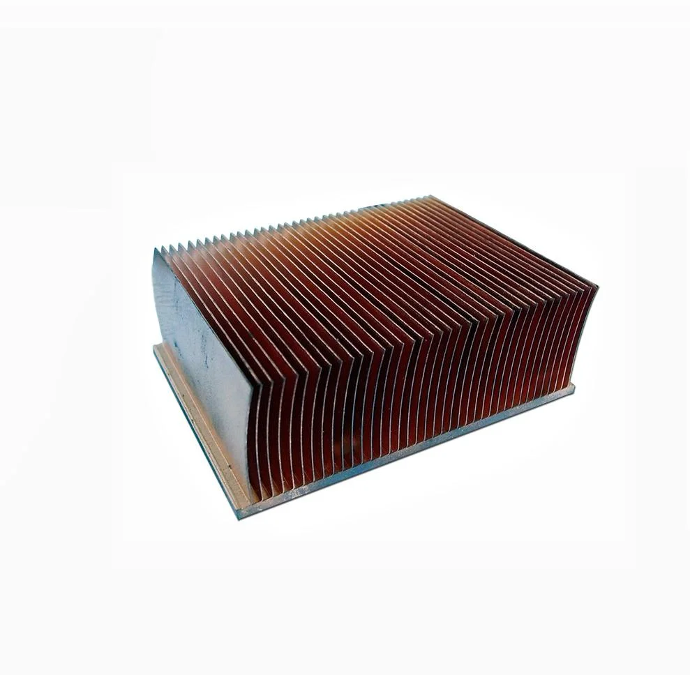 Industry High Power Skiving Fin Aluminum Alloy Heat Sinks