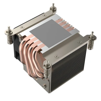 Meilleur dissipateur thermique actif pour processeur LGA1700, caloduc à ailettes en aluminium pour serveur 2u