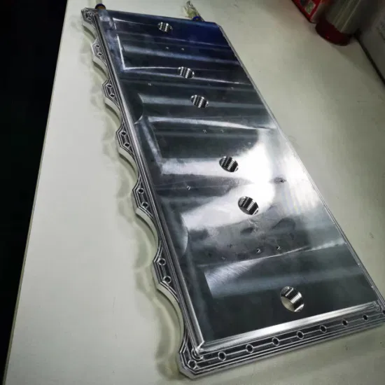 Professionnel bon prix soudage par friction Fsw liquide de refroidissement à froid de la plaque d'aluminium fraisage CNC d'usinage 6061 plaques de refroidissement en aluminium plat pour batterie de voiture EV