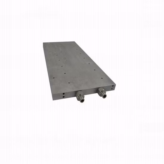 Plaque d'aluminium froide liquide pour batterie EV, nouvelle industrie énergétique, usinage CNC, fraisage, plaques de refroidissement en alliage d'aluminium 6061